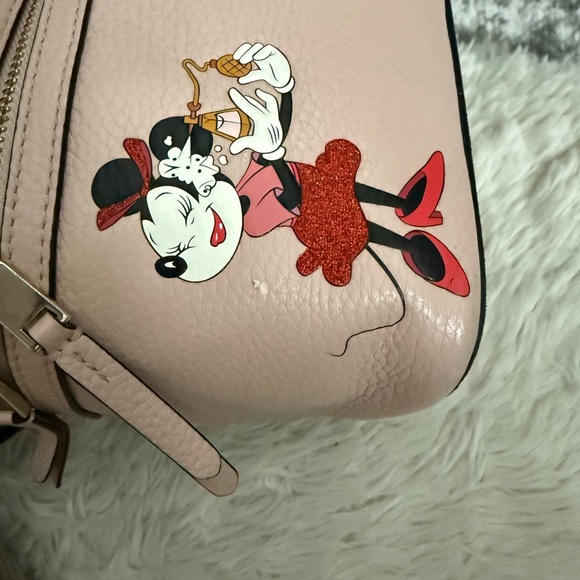 Kate Spade Black and Pink Minnie Mouse Backpack - Picture 6 of 6